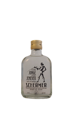 Jonge Jenever Schermer 35% -  20cl zakflacon